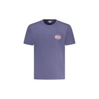 Wrangler Men's Blue Cotton T-Shirt - M