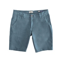 Yes Zee Men's Light Blue Cotton Short - W32 US