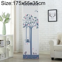 Universal Fabric Dust Cover for Vertical Cabinet Air Conditioners - 175x55x35cm Swing