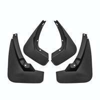 For Jaguar Xel 2018-2019 4Pcs / Set Car Auto Soft Plastic Splash Flaps Fender Guard