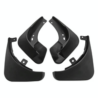 For Skoda Fabia Mk2 5J 2007-2011 4Pcs / Set Car Auto Soft Plastic Splash Flaps Fender Guard