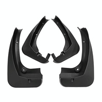 For Bmw X3 F25 Without Pedals 2011-2017 4Pcs / Set Car Auto Soft Plastic Splash Flaps Fender Guard