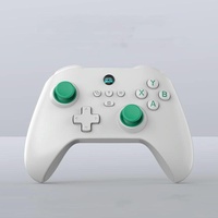 Wireless Bluetooth Game Controller For Switch Ios Android Pc Ps3 Ps4 - Black - White