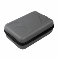 Portable Diamond Texture Leather Bag for Dji Mobile 3 - Black