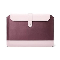 Microfiber Notebook Liner Bag - Wine Red - 13-14 Inch