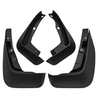 For Jaguar F-Pace 2016-2021 4Pcs / Set Car Auto Soft Plastic Splash Flaps Fender Guard