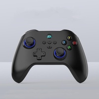 Wireless Bluetooth Game Controller For Switch Ios Android Pc Ps3 Ps4 - Black - Black
