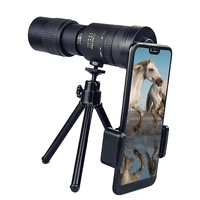 High Definition Monocular Telescope With Photo Holder &amp; Tripod - 10-300X40