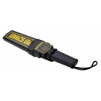 Hand-held Portable Metal Detector - Black