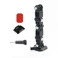 Gopro Helmet Mount Set - 2 Adhesive Arms for Multi-angle Fixing