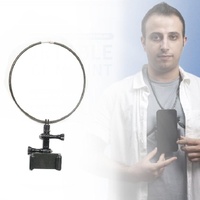 Flexible Neck Mount for Gopro and Smartphones - Compatible with Action Cameras
