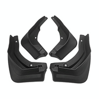 For Mercedes-Benz E-Class Sport 2016 4Pcs / Set Car Auto Soft Plastic Splash Flaps Fender Guard