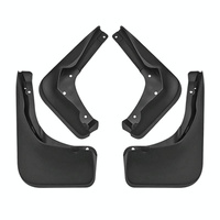 For Mercedes-Benz B-Class 2012-2015 4Pcs / Set Car Auto Soft Plastic Splash Flaps Fender Guard