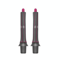 Long Barrel Pair &amp; 2 Adapters for Dyson Hair Dryer - Curling Iron Accessories