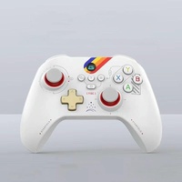 Wireless Bluetooth Game Controller For Switch Ios Android Pc Ps3 Ps4 - Black - Star White