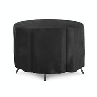 Waterproof Outdoor Furniture Cover for Courtyard Table and Chairs - 130x71cm