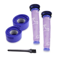 5-in-1 Pre Filter &amp; Rear Filter Core Set for Dyson V7 / V8 Vacuum Cleaner