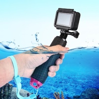 Adjustable Buoyancy Rods for Sport Cameras with Anti-lost Strap