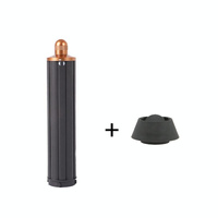 For Dyson Airwrap Hair Dryer Hs01 / Hs05 / Hd08 18.6 X 4Cm Upgraded Long Curling Barrels Nozzle With Short Adapter Golden