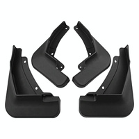 For Volkswagen T-Roc 2023 4Pcs / Set Car Auto Soft Plastic Splash Flaps Fender Guard