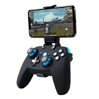 Wireless Game Controller for Android / Ios / Pc / Ps3 with Bluetooth 4.0 &amp; Bracket - Blue
