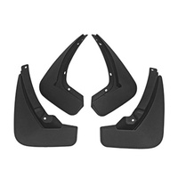 For Jaguar Xe 2015-2021 4Pcs / Set Car Auto Soft Plastic Splash Flaps Fender Guard