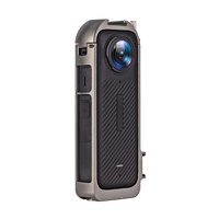 Metal Cage for Insta360 X4 with Cold Shoe and Tripod Adapter