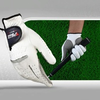 Sheepskin Anti-slip Golf Gloves - Right Hand Size 22#