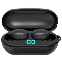 Wireless Bluetooth Earphones with Digital Display &amp; Charging Box - H6 Tws