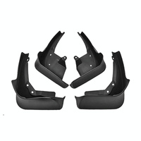 For Mercedes-Benz S-Class Sport 2022 4Pcs / Set Car Auto Soft Plastic Splash Flaps Fender Guard