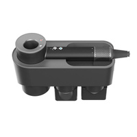Wall Mounted Hair Dryer Bracket Storage Rack Black Nickel - Ordinary Black Nickel