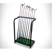 Golf Club Display Rack 9 Holes Position