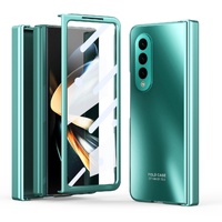 Foldable Electroplated 5g Case for Samsung Galaxy z Fold 4 - Green