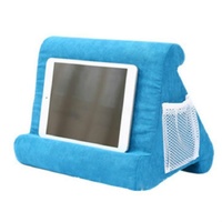 Versatile Laptop Rest Cushion with Cooling Pad - Lake Blue