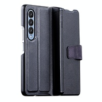 Foldable Magnetic Phone Case with Pen Holder for Samsung Galaxy z Fold 4 - Portable and Practical