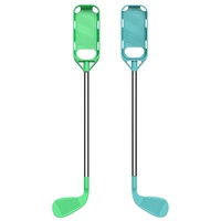 Game-ready Golf Grips by Iplay Hbs - Switch Up your Game - Animal Forest Blue + Animal Forest Green