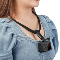 Neck Hanging Action Camera Mount - Compact &amp; Versatile