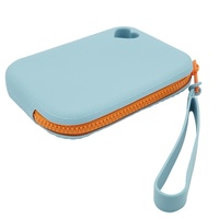 Waterproof Portable Key Card &amp; Data Storage Bag - Light Blue