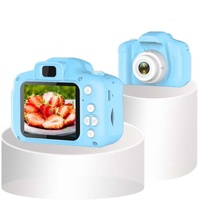 Portable 8.0mp Hd Children&#39;s Digital Camera with 2.0 Screen - Blue