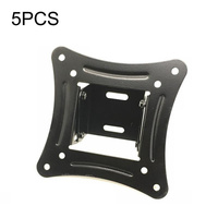 Universal Tv Monitor Stand - 5 Pcs Vertical Display Hanger - Simple &amp; Compact - Black