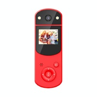 1080P Hd Multi-Function Digital Video Camera - Sports Dv Live Streaming Computer Recording - Red