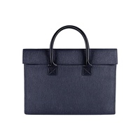 Portable Waterproof Laptop Case - Fits 14.1-15.4 Inches - Navy Blue