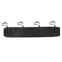 Waterproof Retractable Canopy for Outdoor Patio - 3.5m Size Dustproof Protective Cover - Black