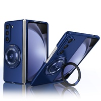 Shockproof 360 Degree Rotating Case for Samsung Galaxy z Fold 4 / 5g - Blue