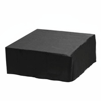 240x240x25cm Waterproof Dustproof Cover for Bathtub Pool Table &amp; Chair - Protects from Falling Leaves - Black