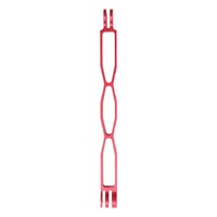 Aluminum Extension Arm with Hollow Grip - 20cm - Red