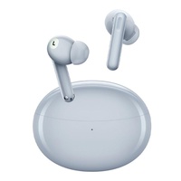 Wireless Active Noise-cancelling Earbuds for Music and Gaming - Grey