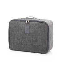 Large Capacity Cationic Trolley Suitcase for Trip Storage - Grey