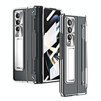 Phantom Series Folding Case for Samsung Galaxy z Fold 4 - Silver