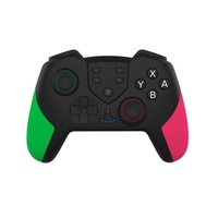 Pro Wireless Vibration Game Handle for Nintendo Switch - Pink Green